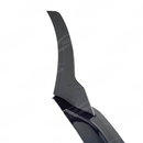 Rear view of a BMW F80 M3 with VTEN rear splitters installed