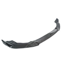 Close-up of the carbon fiber upper grille mesh from the CS Style front bumper kit