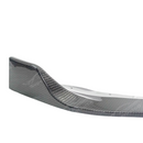 The uninstalled CS Style carbon fiber front bumper cover and body kit components