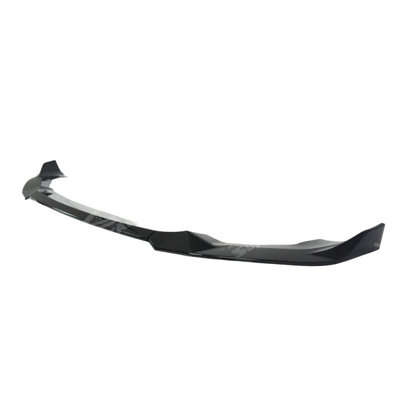 Close-up of the front lip kit's design on F87 M2