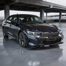 Low angle shot highlighting the aggressive ground-hugging profile of the SuperAutoUSA G20 front lip