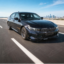 Durable high-impact ABS plastic construction of the SuperAutoUSA BMW G20 performance splitter