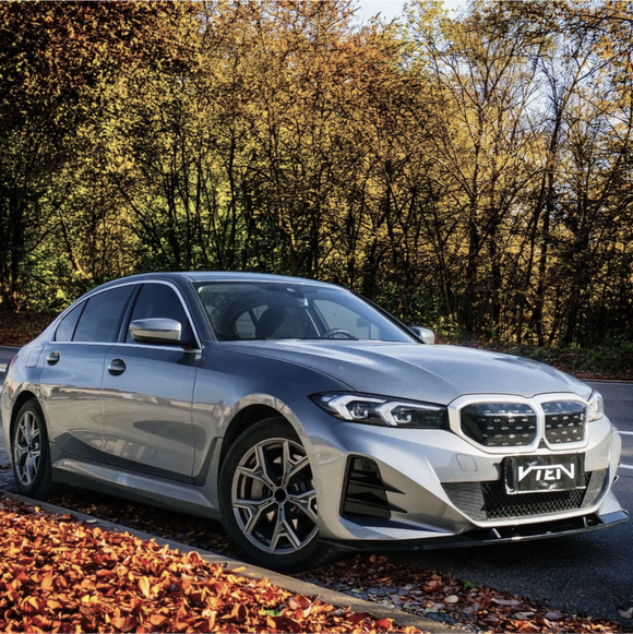 Gloss black VTEN front lip for BMW G20 LCI 2023-2025