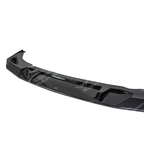 Underside view of VTEN front lip showing mounting points