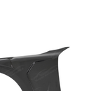 Detailed shot of the UV-resistant high-gloss clear coat on the SuperAutoUSA G22 carbon vents