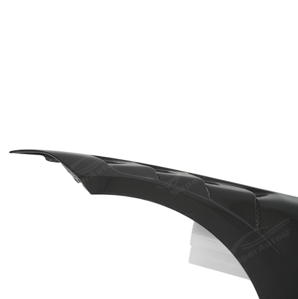 Genuine SuperAutoUSA vacuum-infused real carbon fiber construction for the BMW 4 Series