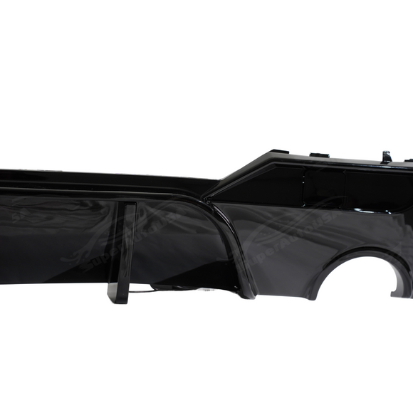 Durable high-impact ABS plastic construction of the SuperAutoUSA BMW 4 Series performance diffuser