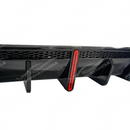 Complete uninstalled rear diffuser and splitter kit for G22