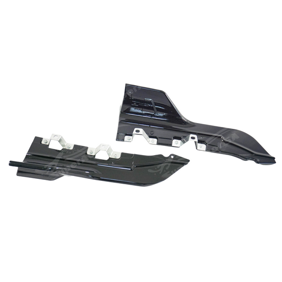 BMW G26 4 Series in motion with illuminated VTEN rear diffuser kit