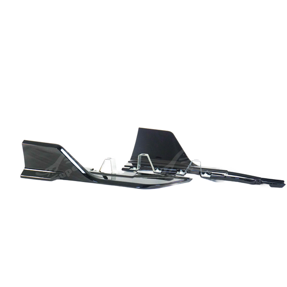 Durable glossy black material of VTEN rear kit for G26