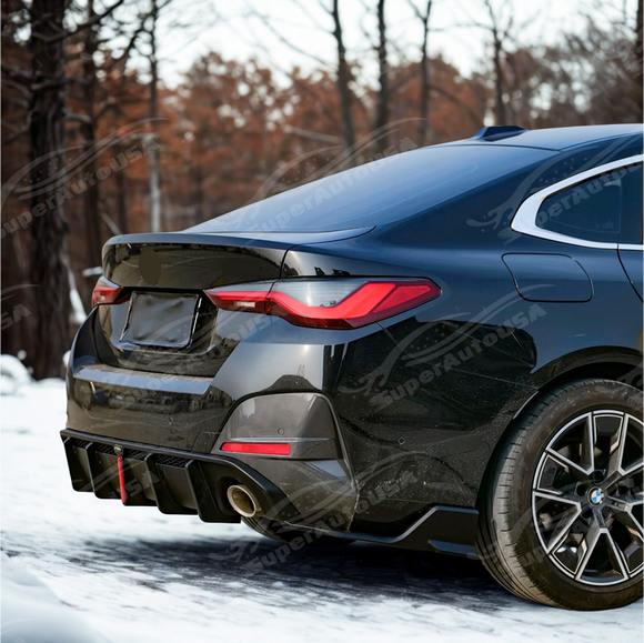 Detailed fins of the VTEN rear corner splitter aprons