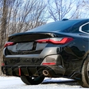 Low angle view emphasizing VTEN rear splitters on G26