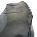 Carbon fiber trunk cover integrated on a black BMW G42 2 Series