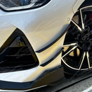 Side view of a BMW G42 2 Series with VTEN front lip