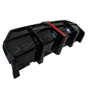 Uninstalled VTEN rear diffuser, showing top contours for G42