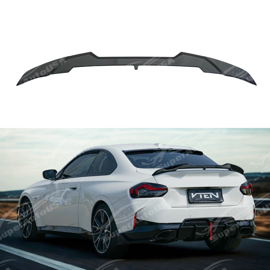 VTEN Rear Trunk Spoiler Wing Fits BMW G42 2 Series G87 M2 2022-2025 ...