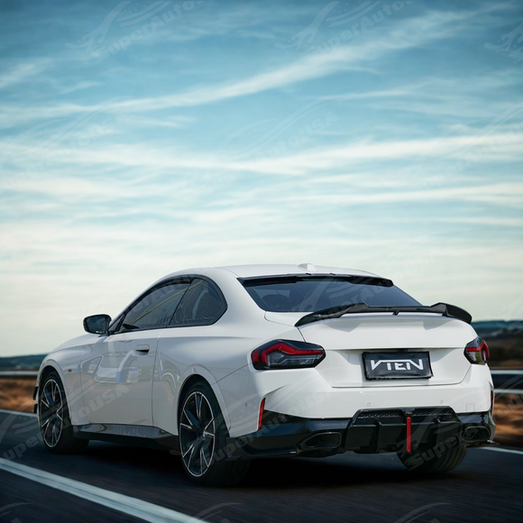 BMW G42 2 Series showcasing its new VTEN rear wing