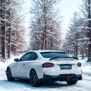 Low angle view emphasizing VTEN roof top lip spoiler on G42