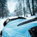 Underside view of VTEN roof lip spoiler showing mounting