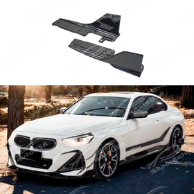 VTEN side body skirt on a 2022 BMW G42 2 Series