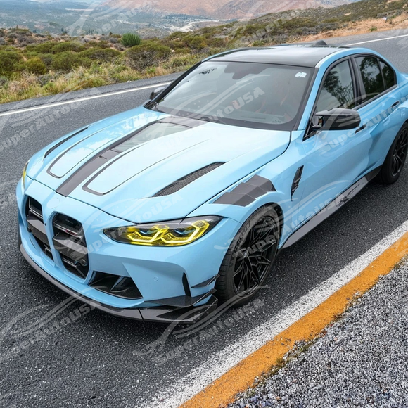 High-quality SuperAutoUSA real carbon fiber fender for 2021-2026 BMW M4