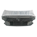 Full rear view of a 2024 BMW G87 M2 with new carbon fiber trunk cover