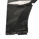 Uninstalled N style carbon fiber fender pair, showing mounting points