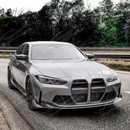 Durable composite material of the SuperAutoUSA G80 front splitter