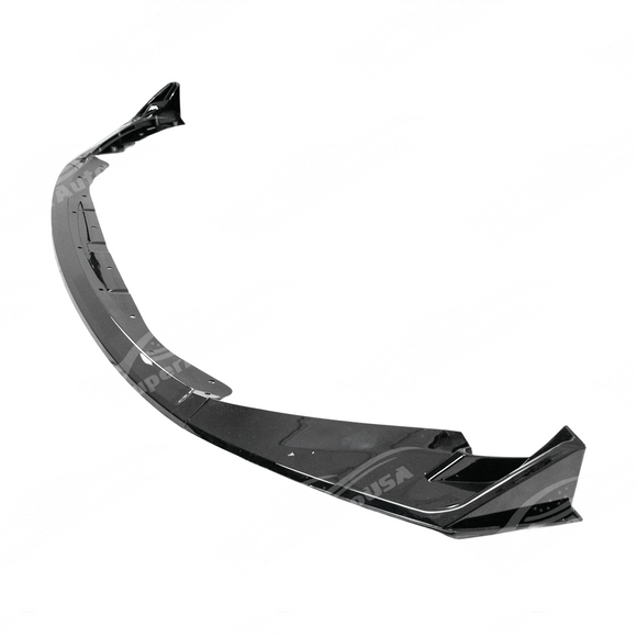 SuperAutoUSA CS style front splitter on a white BMW M3 G80