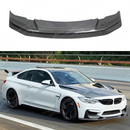 SuperAutoUSA real carbon fiber GTS style front lower bumper splitter lip on a 2014 BMW M3