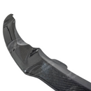 SuperAutoUSA front lip integrated on a black BMW M3