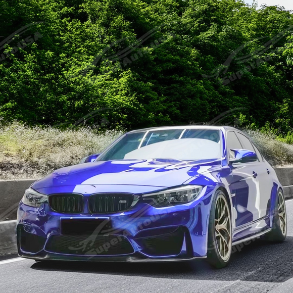 Underside view of SuperAutoUSA front lip showing mounting points