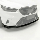 SuperAutoUSA gloss black front bumper lip installed on a 2024 BMW M5 G90