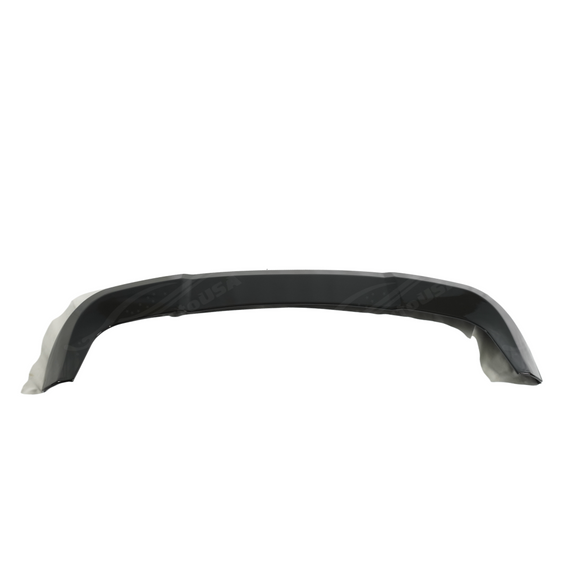 Centered product-only shot of the gloss black rear roof spoiler wing for BMW X1 U11