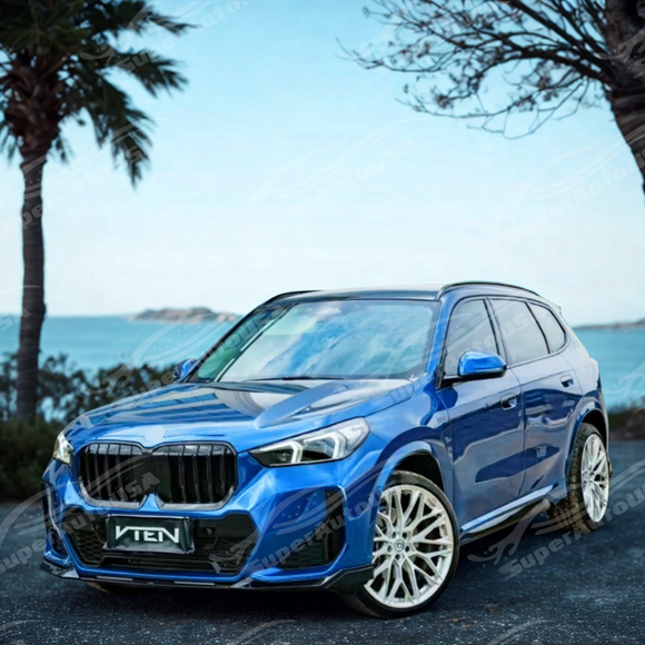 Underside view of VTEN front lip showing mounting points