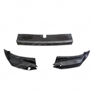 Uninstalled VTEN front bumper lower lip spoiler, top view