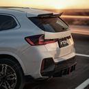 Durable gloss black material of VTEN roof spoiler