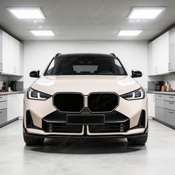 Complete front-end aggressive transformation for 2025-2026 BMW X3 models by SuperAutoUSA