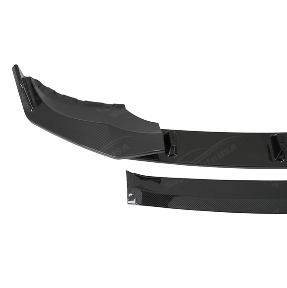 Genuine SuperAutoUSA vacuum-infused real carbon fiber construction for the BMW X5 M-Sport