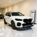 M-Performance inspired SuperAutoUSA real carbon fiber front splitter on a BMW X5 xDrive45e