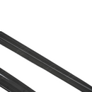 Detailed view of the hand-finished edges and clean lines of the SuperAutoUSA X5 carbon trim