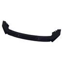 Direct front-facing view of the SuperAutoUSA aerodynamic gloss black front lip for 2023-2025 BMW X7