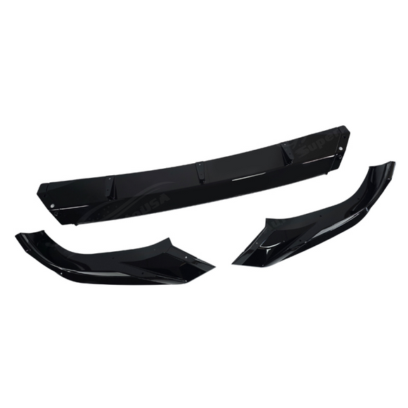 Standalone view of the uninstalled GT style front lip for BMW X7 G07