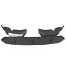 SuperAutoUSA double-sided real carbon fiber front splitter lip featured on a 2022 BMW X7