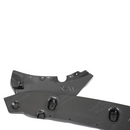 Detailed shot of the UV-resistant high-gloss clear coat on the SuperAutoUSA X7 carbon lip