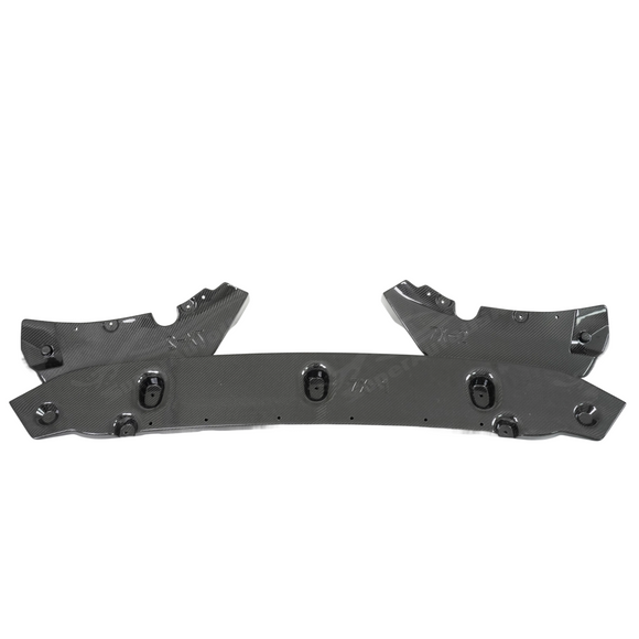 Professional studio photography highlighting the depth of the SuperAutoUSA carbon fiber weave