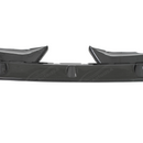 Standalone view of the uninstalled SuperAutoUSA double-sided real carbon fiber front bumper lip