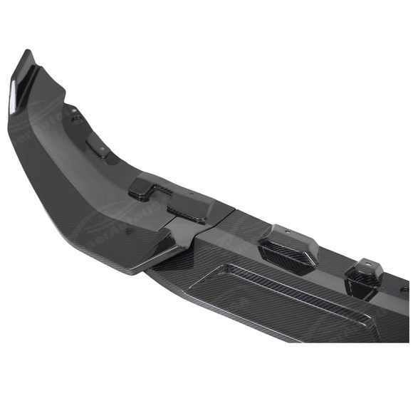 Precision fitment along the M-Sport style bumper of a 2025 BMW X7 LCI