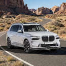 Seamless integration of the double splitter with the BMW X7 LCI's modern bodywork