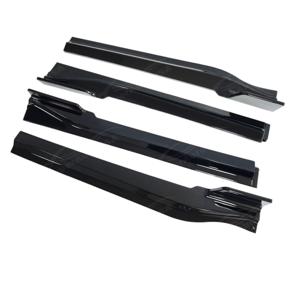 Professional studio photography highlighting the reflective quality of the SuperAutoUSA XM rockers